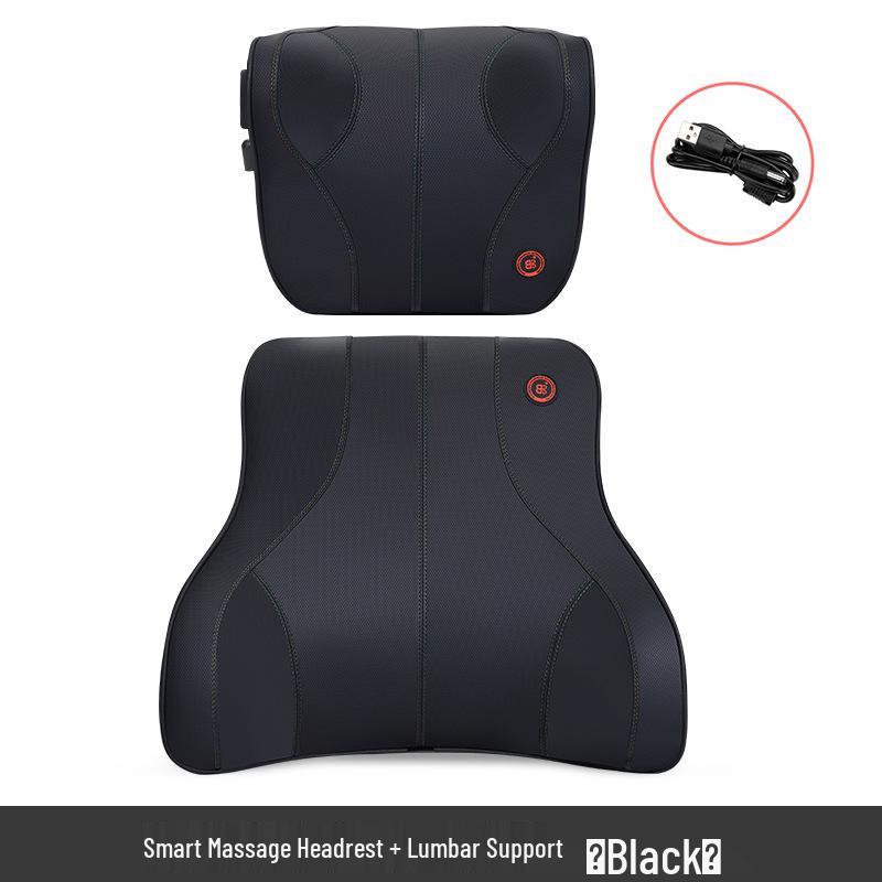 Suporte para Pescoço e Lombar para Carro: Apoio de Cabeça, Almofada Cervical e Almofada de Massagem Elétrica