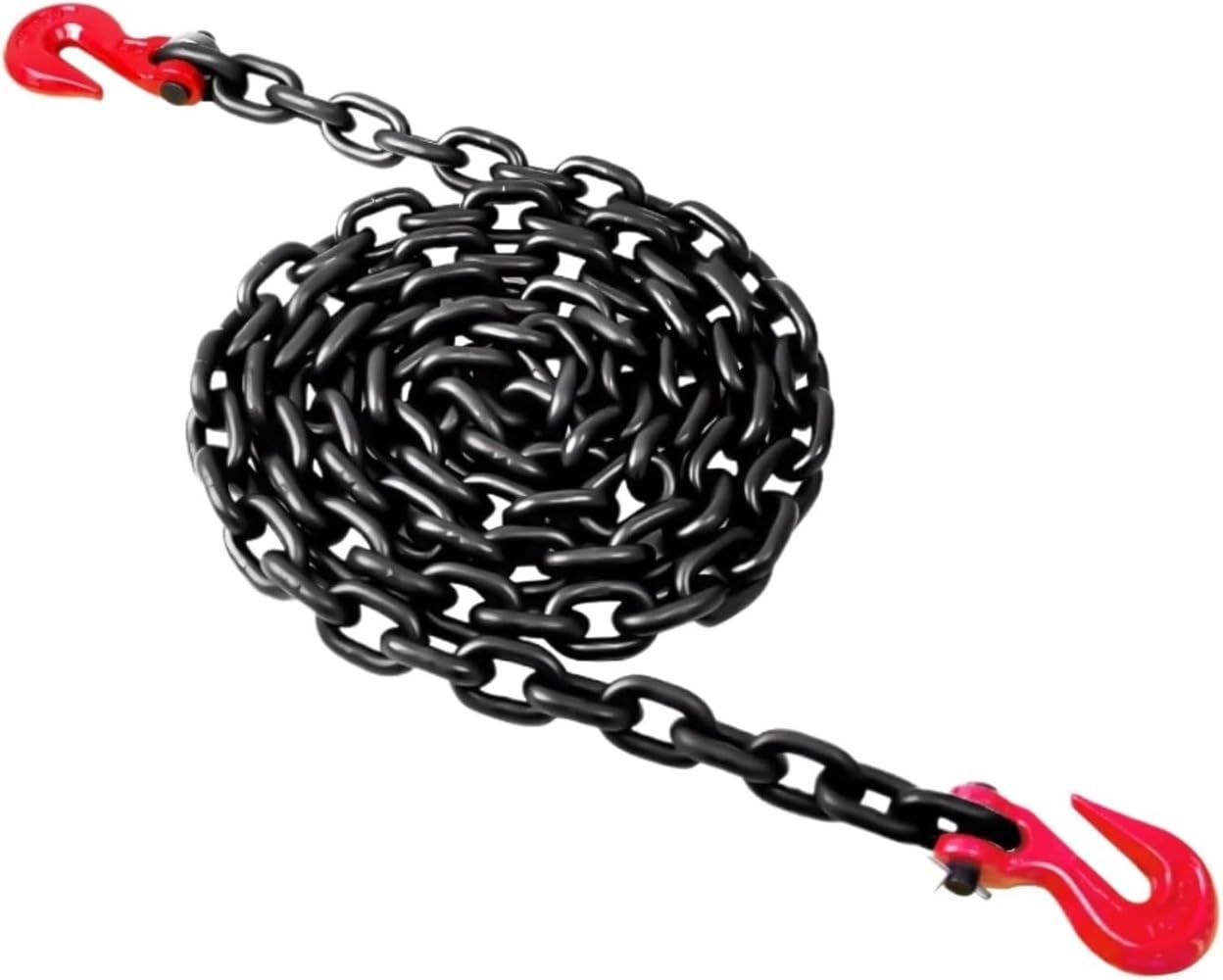 

Transport Binder Chain Safe Working Load | Heavy Duty Tow Chain with Clevis Grab Diameter 6mm, length 1m