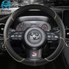 for Toyota Yaris Car Steering Wheel Cover Non-slip PU Leather Auto Accessories Fast Shipping
