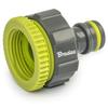 Tap Connector 3/4" - 1/2" 2 In 1 Lime Line Le-02198K Bradas 3362