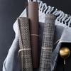 Nordic Japanese Woven Waterproof Heat-Insulating Dining Mat