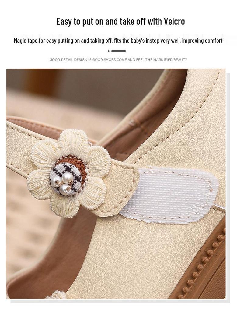 Girls' Cute Leather Shoes - Soft Sole, Stylish Spring/Autumn 2026 Edition