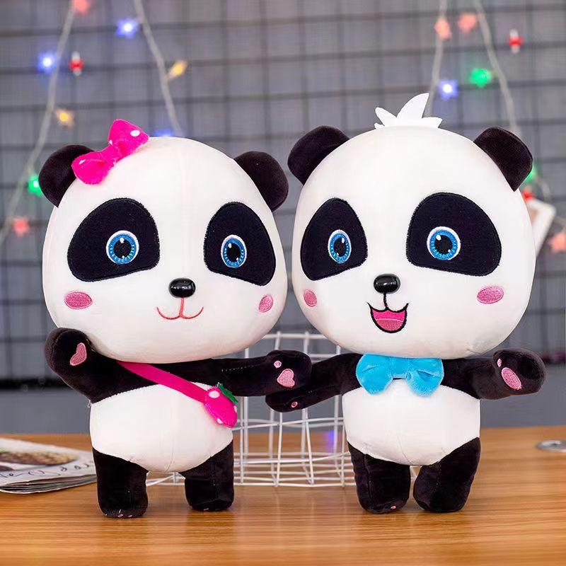 22/30/50Cm Baby Bus Plush Babybus Panda Kiki Miu Miu Plush Toys Soft Comfortable Plushie Cute Birthday Gift For Children