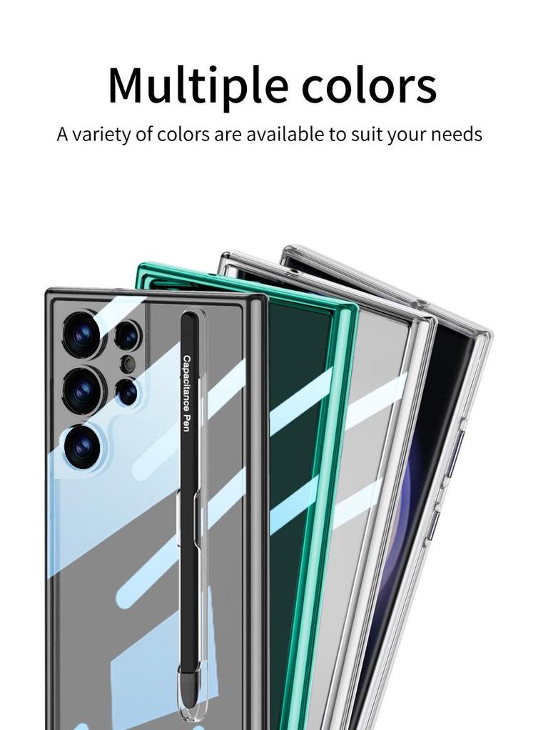 GKK Samsung S24 Ultra Transparent Thin Protective Phone Case with Creative Space Design