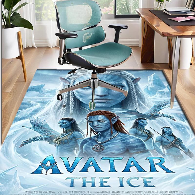 Tappeto con Motivo Avatar, Tappetino da Interno/Esterno, per Picnic, Sala Giochi, Camera da Letto, Ufficio, Soggiorno, Tappeto Decorazione Casa, Regalo di Compleanno