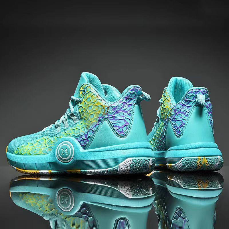 Junior High School Student Kobe Bryant No. 24 Will Ring Basketball Shoes, Men's Friction Has Sound, Wear-resistant and Non-slip Cement Actual Combat