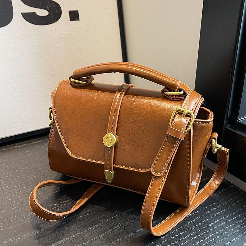 

Customer order autumn and winter high-end sense exquisite niche design handbag women s 2025 new Korean version fashion handbag No specification коричневый