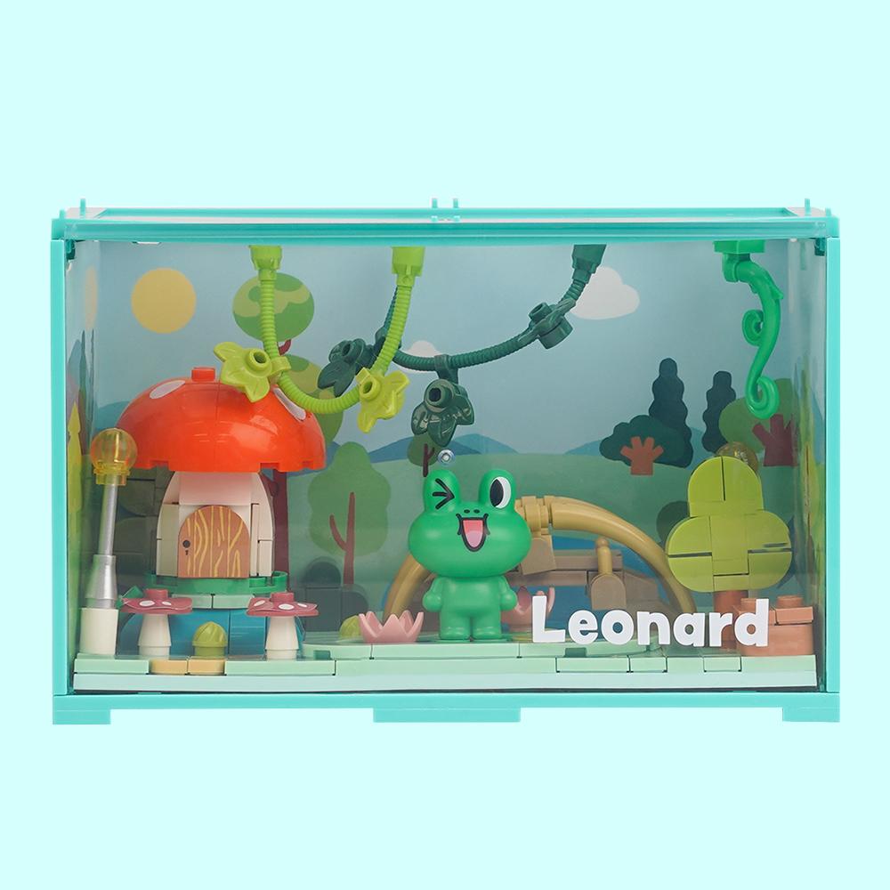 LINE FRIENDS Set di mattoncini da collezione