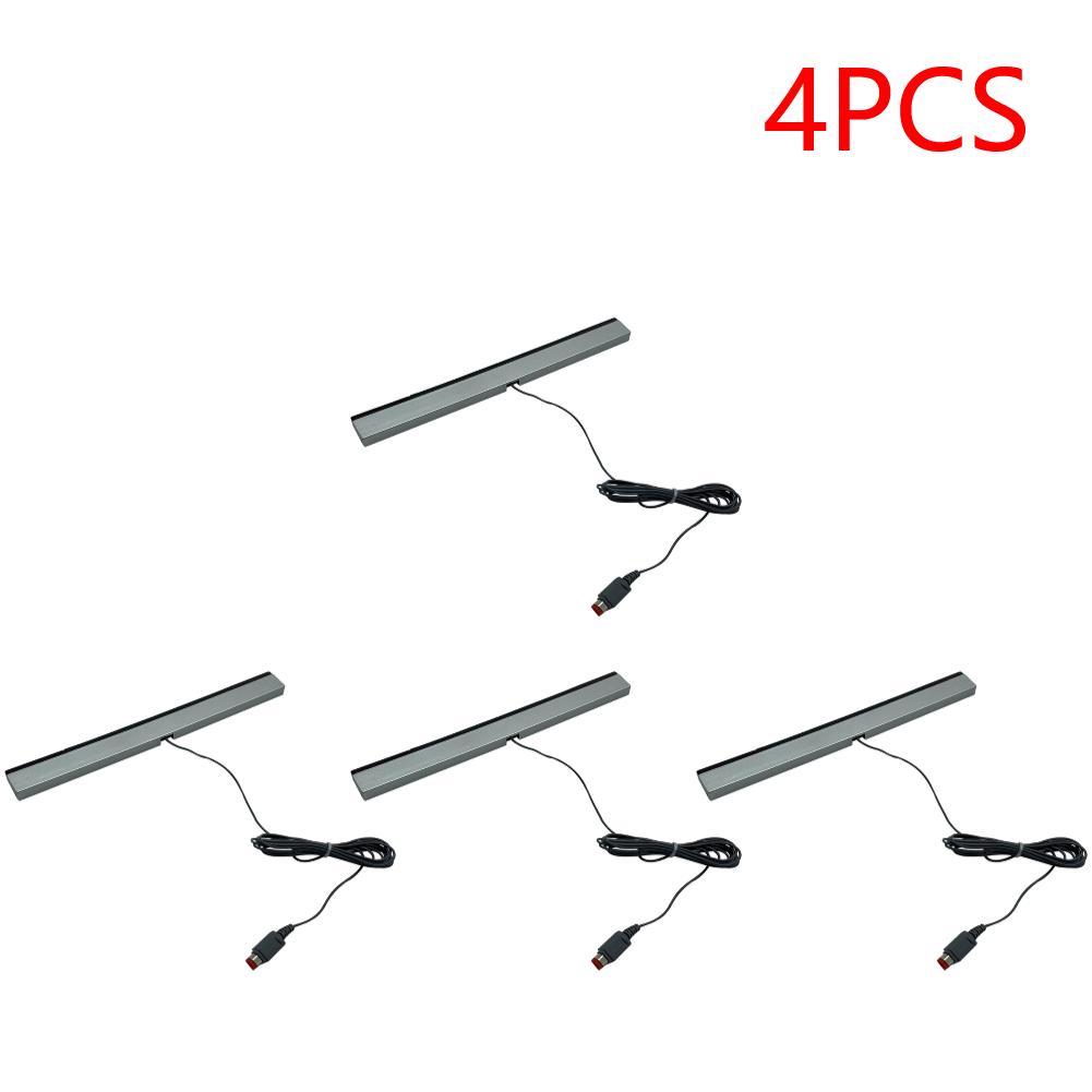 Wired Infrared Ray Sensor Bar with Extension Cord Video Game Sensor Bar Wired Motion Sensor Bar for Nintendo Wii Wii U Console