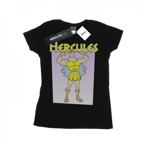 

Disney Womens/Ladies Hercules Muscles Cotton T-Shirt білий