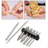 7Pcs Metal Model DIY Tool Sets Bending Assist Tools Portable Steel for Photoetch 3D Puzzle