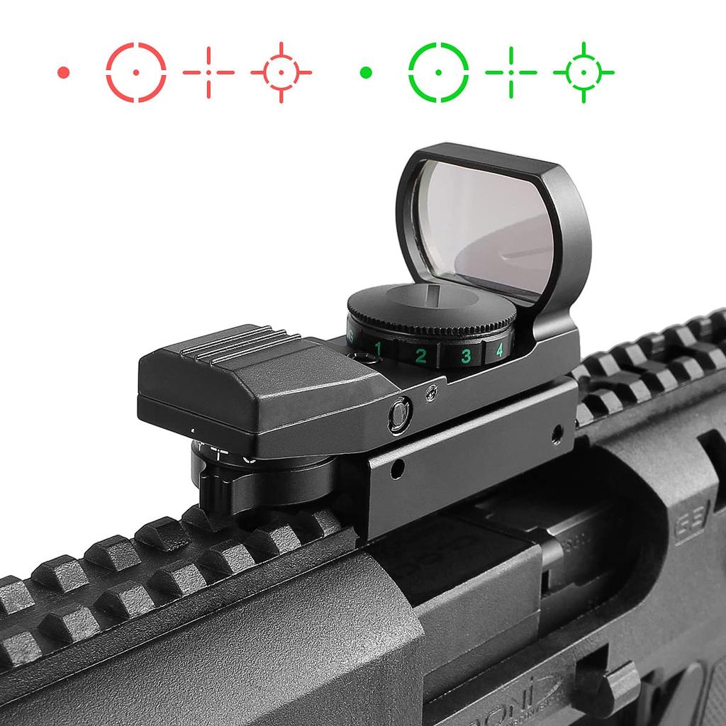 Open Dot Sight RG Multi-Reticle Reflex Sight Dot Sight Airsoft Sight