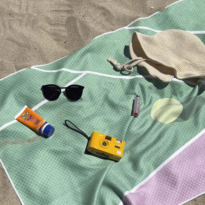 Tennis Court Beach Towel 65x140cm