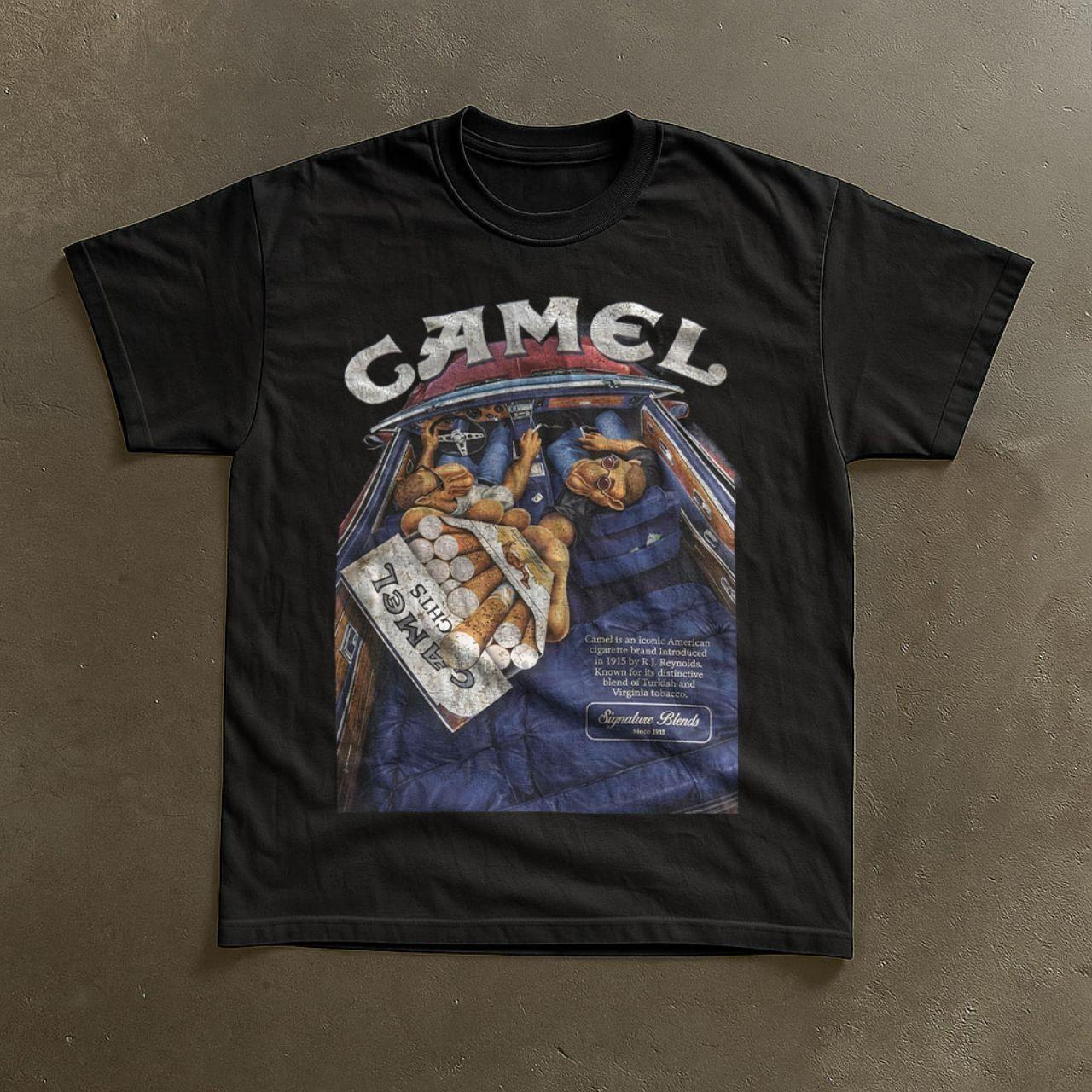 Camel joe cigarettes blend vintage tshirt, vintage funny tshirt Unisex T-Shirt XXXL