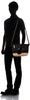 Outdoor Products Classic Mini Flap Shoulder Bag, Nylon, Suede, and Synthetic Leather, Black