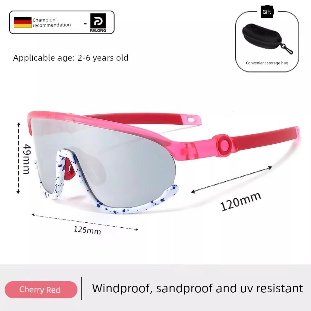 Children's Sunglasses, Sunglasses, Goggles, Outdoor Sports Windproof and Uv-Resistant Cycling Glasses for Boys and Girls, Mountaineering Glasses