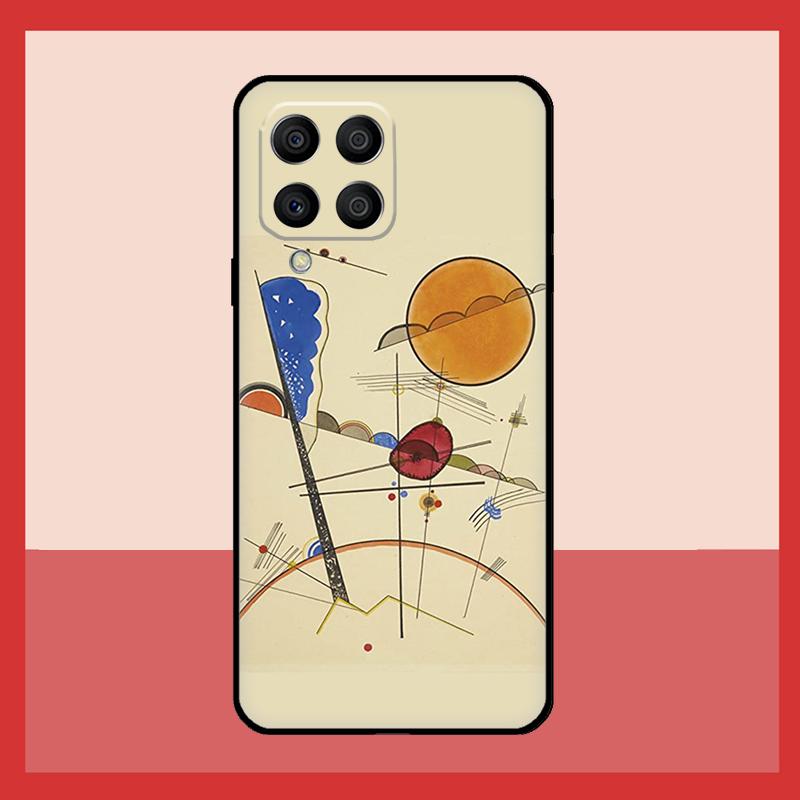 Wassily Kandinsky Abstract Artistic Case For Samsung Galaxy M56 M12 M06 M32 M52 M35 M55 M15 M11 M13 M14 M16 M36 M31 M53 M34 M54