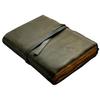 Leather Journal for Men - Leather Bound Journal - Handmade Antique Deckle Edge Paper - Leather Sketchbook - Book of Shadows Journal
