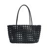 Spring Hollow Beach Bag Woven Bag Summer Niche Vegetable Basket Bag Seaside Vacation Portable Shoulder Bag