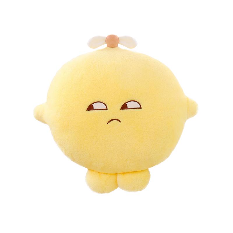 40-50Cm Humanoid Fruit Plush Pillow Stuffed Lemon Grapefruit Orange Cute Cushion Back Support Plushie Decor Birthday Gift