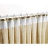 Curtain Accessory Kronill Gathering Heading Tape for Making Pleated Curta,Width 3.3", Length 161", Curtain Pinch Tape Pull Pleat TapeWhite