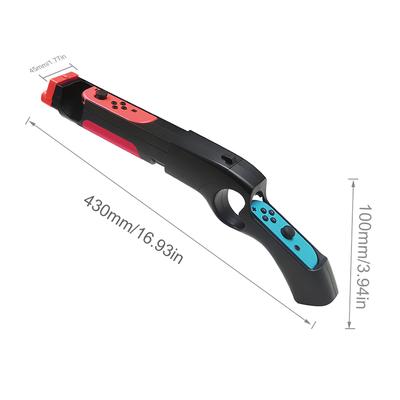 Shoot Game Controller Holder for Nintendo Switch Joy Con Shooting Games Wolfenstein 2 The New Colossus Big Buck Hunter