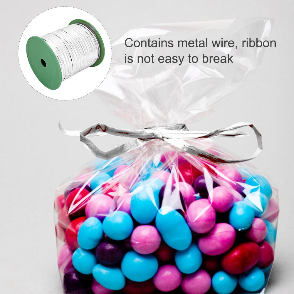 400 Yards Ties Candies Bag Baking Packaging Gift Box Flower Ties