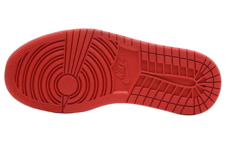 Men's Sneakers Nike Jordan 1 Mid Bred (2013) Black/Black-Gym Red