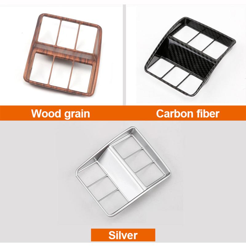 For Honda CRV 2017 2018 2022 ABS Carbon Headlight Switch Decorative Stickers Car Decoration Stickers Accessories