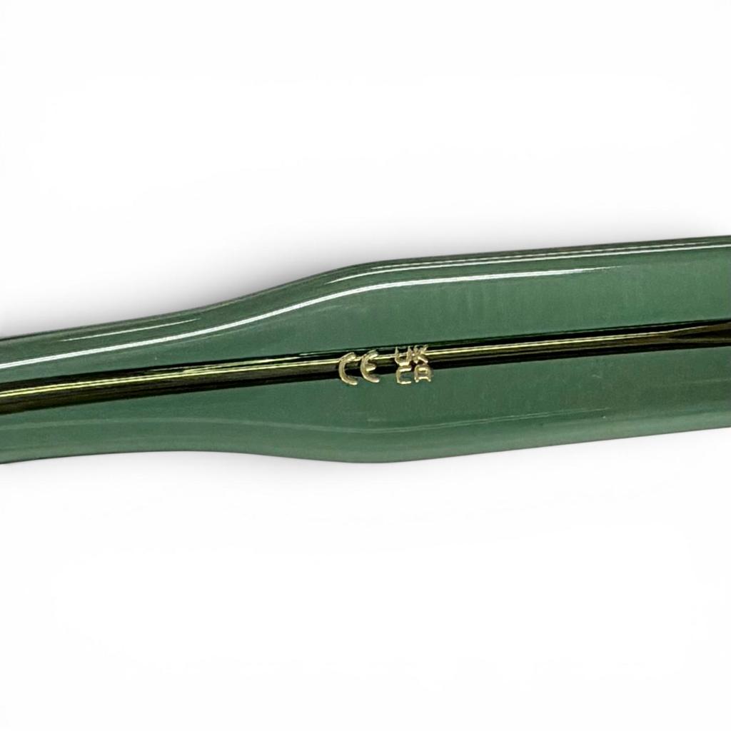 Great EYEVAN Sunglasses Luminous 50 Clear Green Mens Used