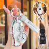 Full Wrap Rhinestone Key Fob Shell Fit Mercedes Benz GLE GLB GLS W206 W214 Smart Key Shiny Diamond Key Cover Car Decoration Gift PB1
