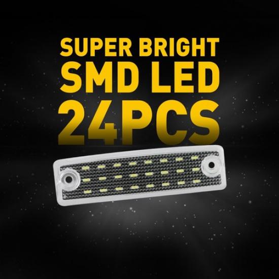 2 LED License Plate Light For 1996- Toyota 4Runner 2001- Toyota Sequoia