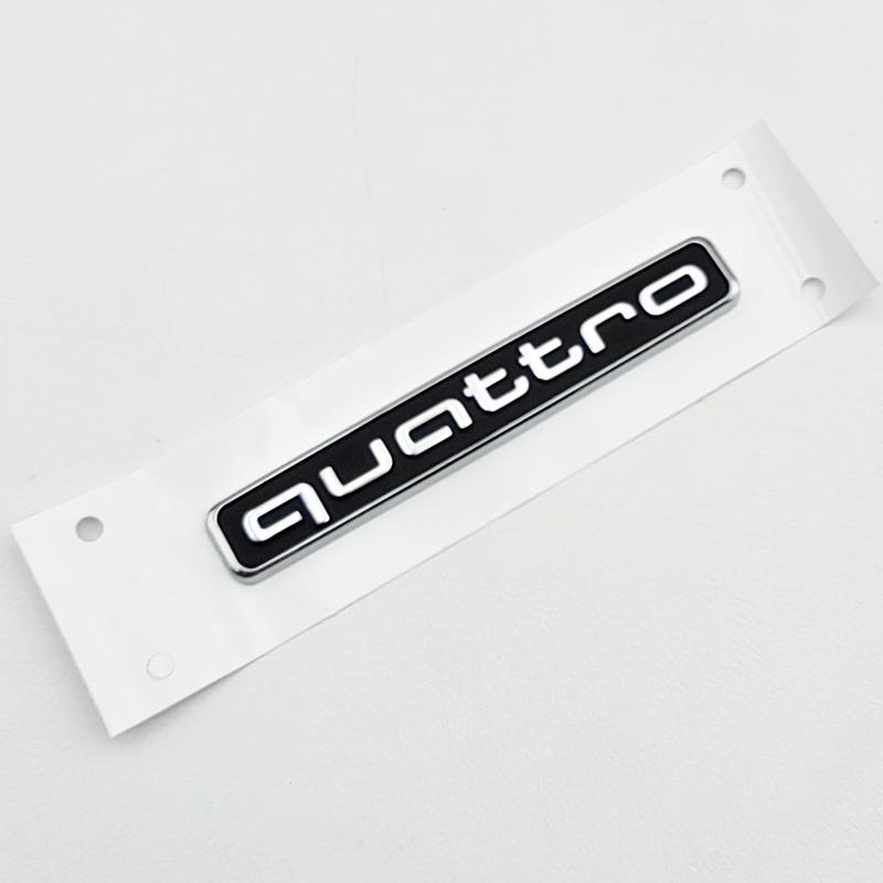 

1pcs Black Logo Emblem Car Rear Trunk Badge Decal Sticker Accessorie
