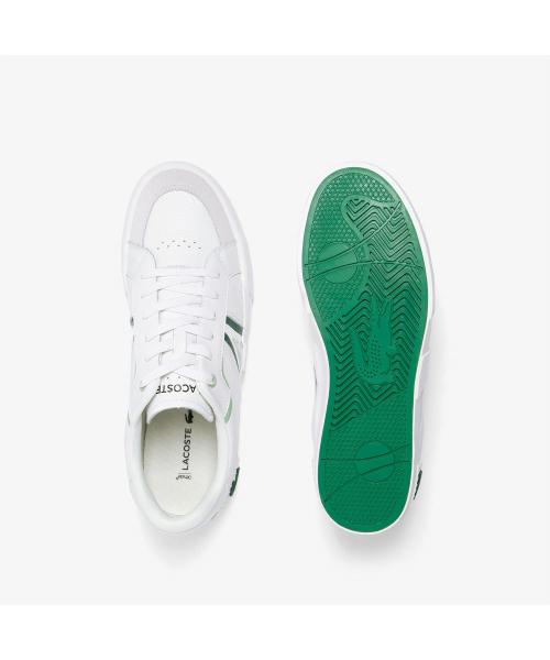 Lacoste L004 Contrasted Leather Sneakers RZ0026W55G 082 [Shipped from Korea] 100% Authentic