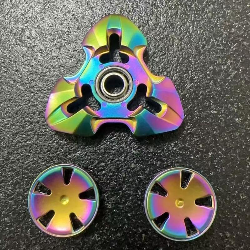Metal Hand Fidget Spinner Roller Best Fingertip Spinning Top Tip Gyro EDC Relieve Stress Relief Office Desk Toys Anti Anxiety