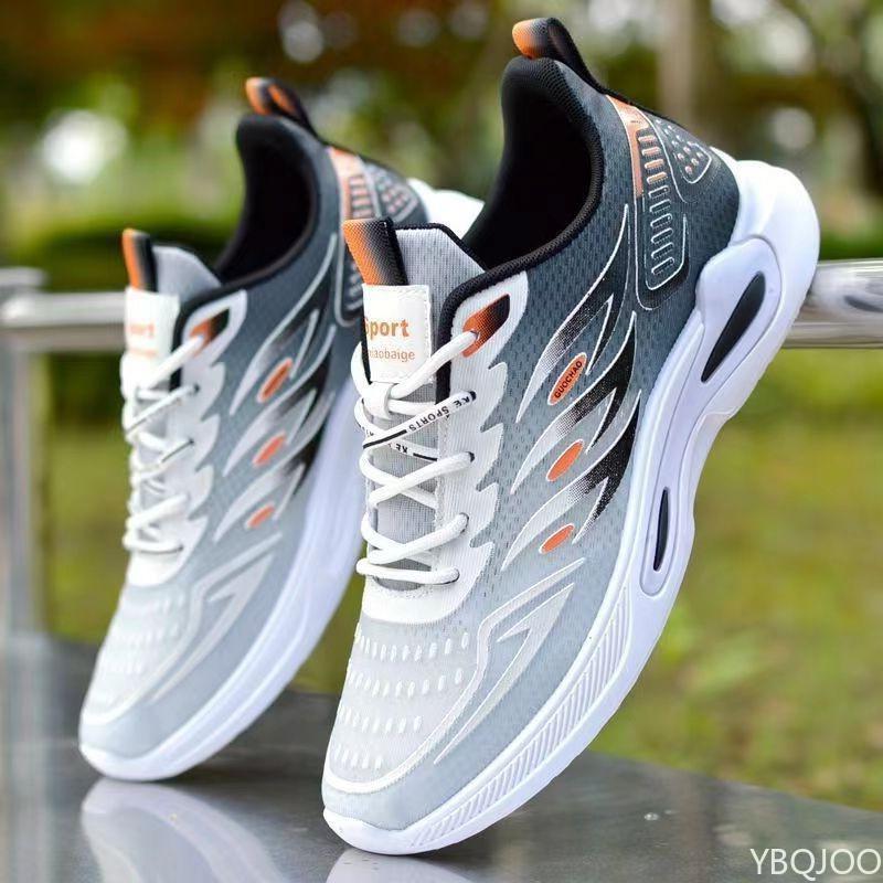 Chaussures de Sport Tendance en Maille pour Homme Nouvelle Mode Décontractées à Semelle Souple Confortables pour la Course Chaussures Simples Baskets Zapatillas De Deporte