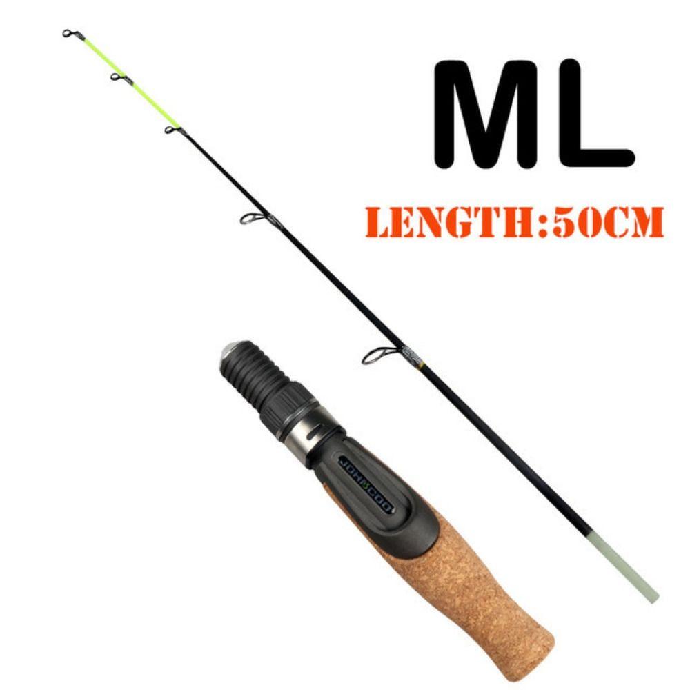 2026 Retractable Ice Fishing Rods Spinning Carbon Ice Fishing Pen Pole UL ML Portable Ice Fishing Rod Winter