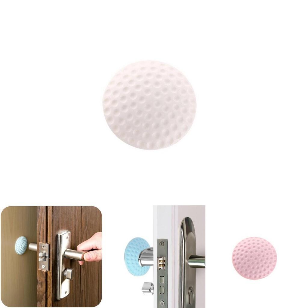Versatile Wall Protector Pad For Door Handles In Stylish Pink Blue And Violet