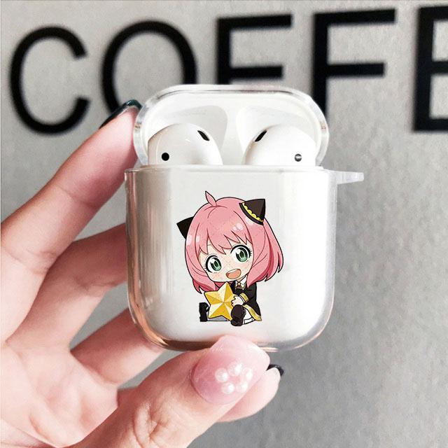 

Чехол аниме SPY×FAMILY для Airpods 1 2 3 Pro Airpod Pro 2nd Kawaii Anya, защитный чехол, милый мультяшный чехол для Air Pod, чехол Airpods pro2 2022