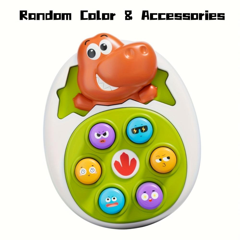 Dinosaur Press and Tap Enlightenment Toy - Interactive Learning with Vibrant Colors, No Electricity Needed, Perfect for Toddler