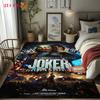 Joker Movie Poster Print Carpet Suitable For All Seasons Floor Mats Room Office Chair Cushion Art