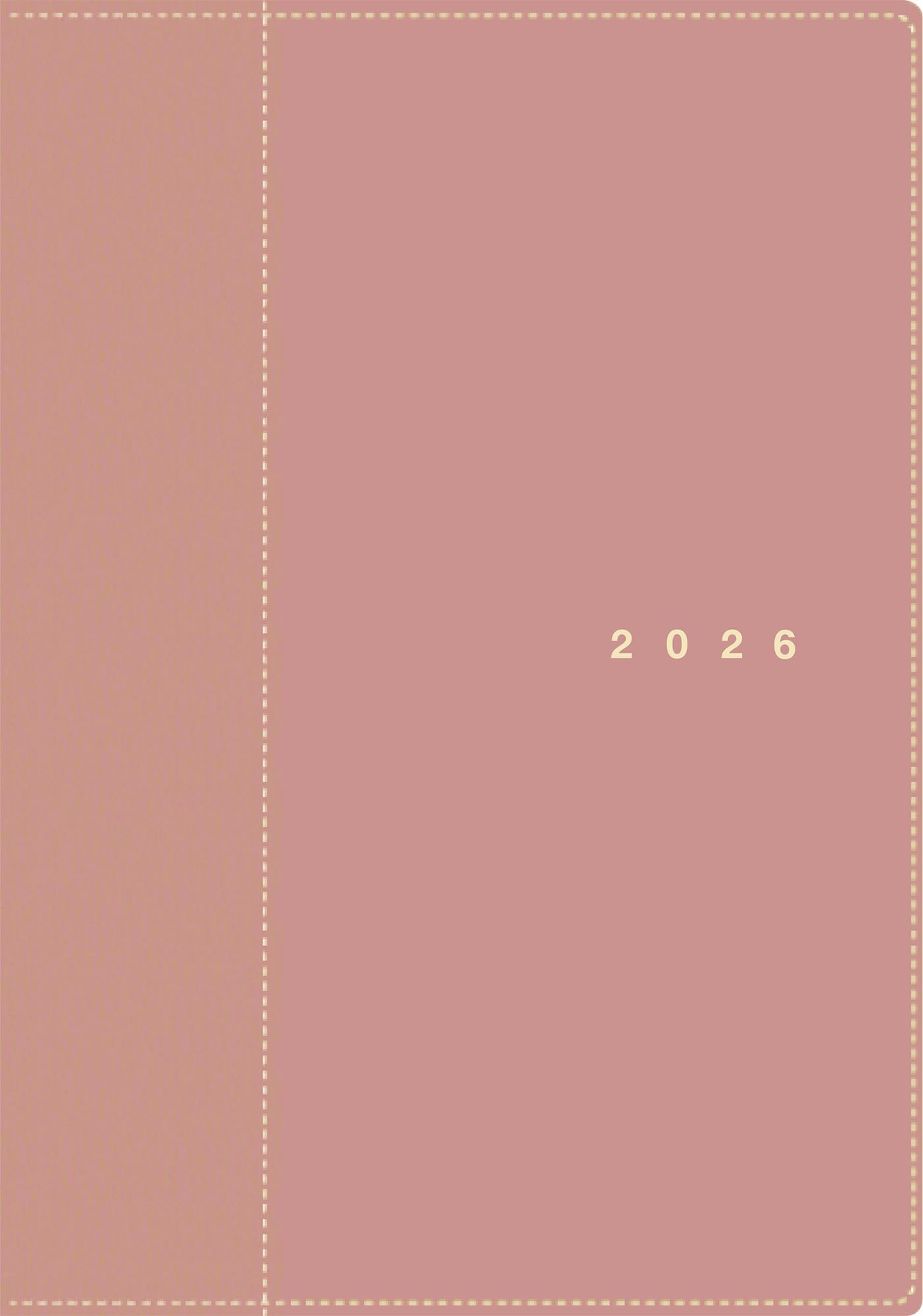 Takahashi 2026 April Charm Light 639 Planner, Start, B6, Weekly, 9, Rosewood, No.