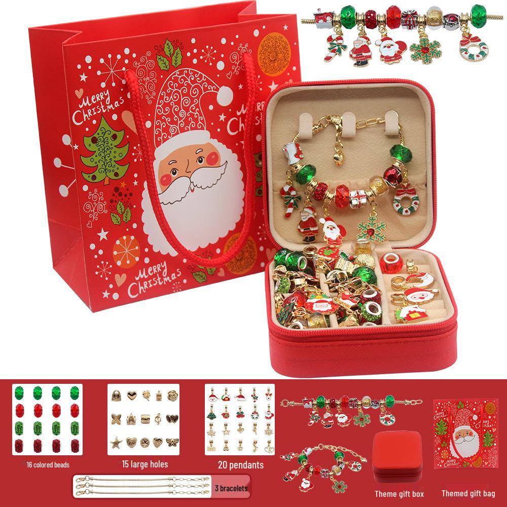 DIY Weihnachtsarmband Perlen-Set - Kindergeschenk Blindbox