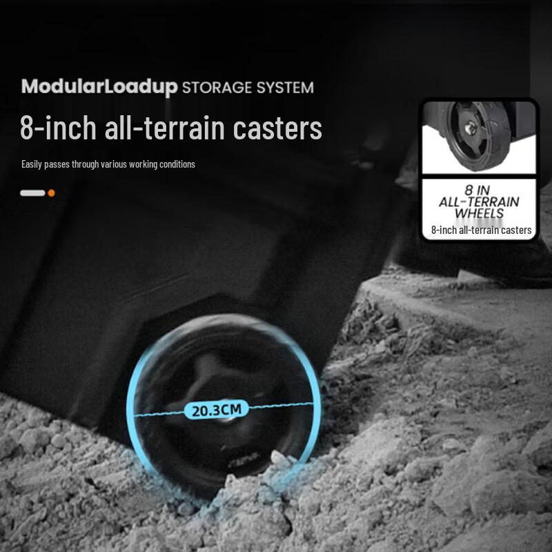 Xiang Zhi Lv Stackable Heavy Duty 3-Piece Toolbox Set