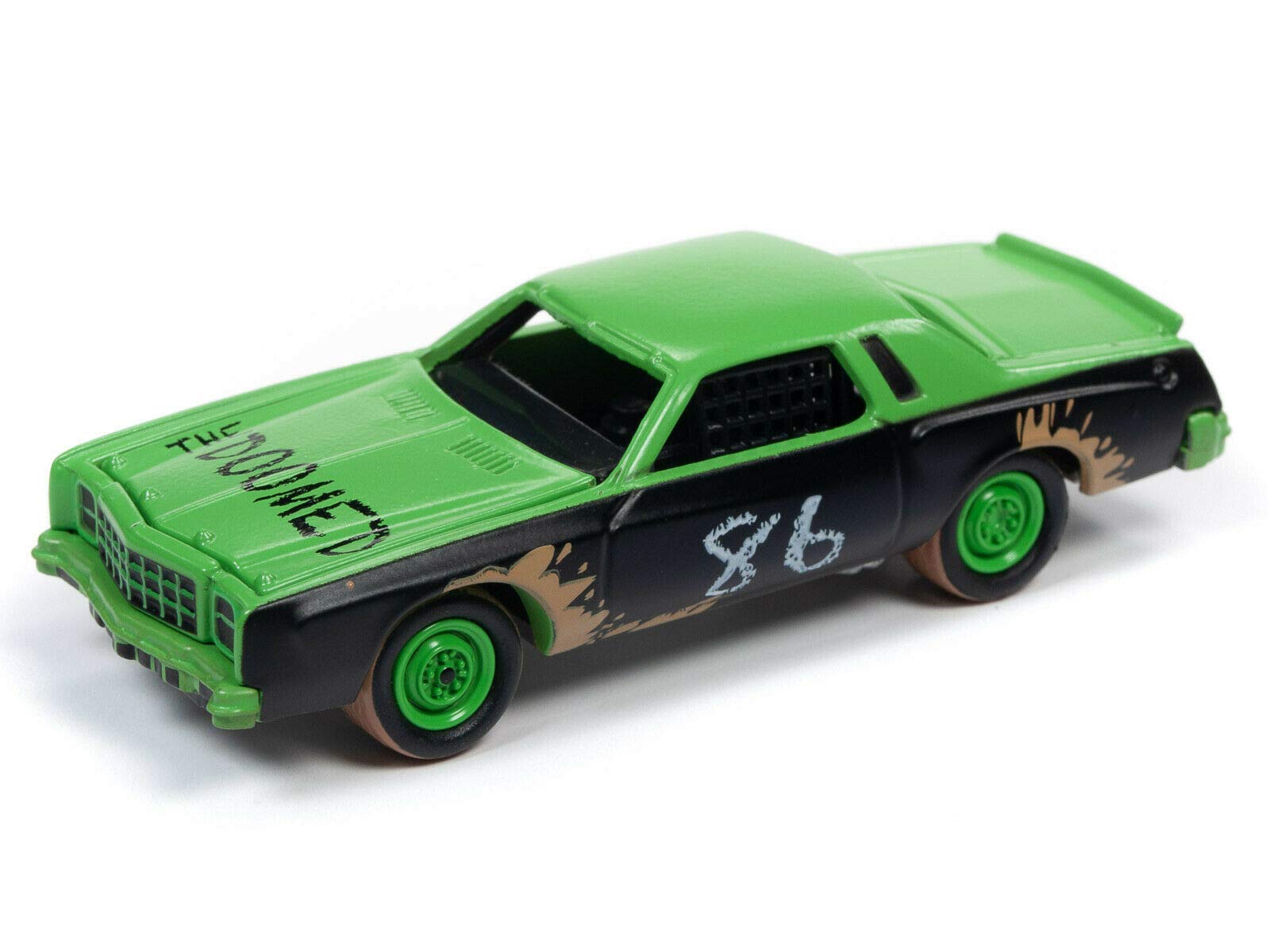 Johnny Lightning Street Freaks A 1977 Chevrolet Monte Carlo 164 Ver. Green/Black чёрный
