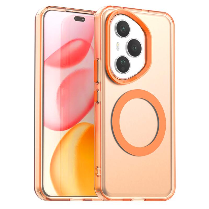 Magnetic Adsorption Wireless Charge Clear Case For Honor 400 Pro Transparent Phone Case For Honor 400 Pro Case For Honor 400 Pro