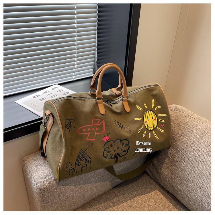 

Compact Crossbody Bag for Travel, Fitness, and Sports оливковий колір