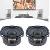 1Set 3inch Full Frequency Speaker Perfect for DIY Projects Low Frequency Subwoofer Loudspeaker Tweeters