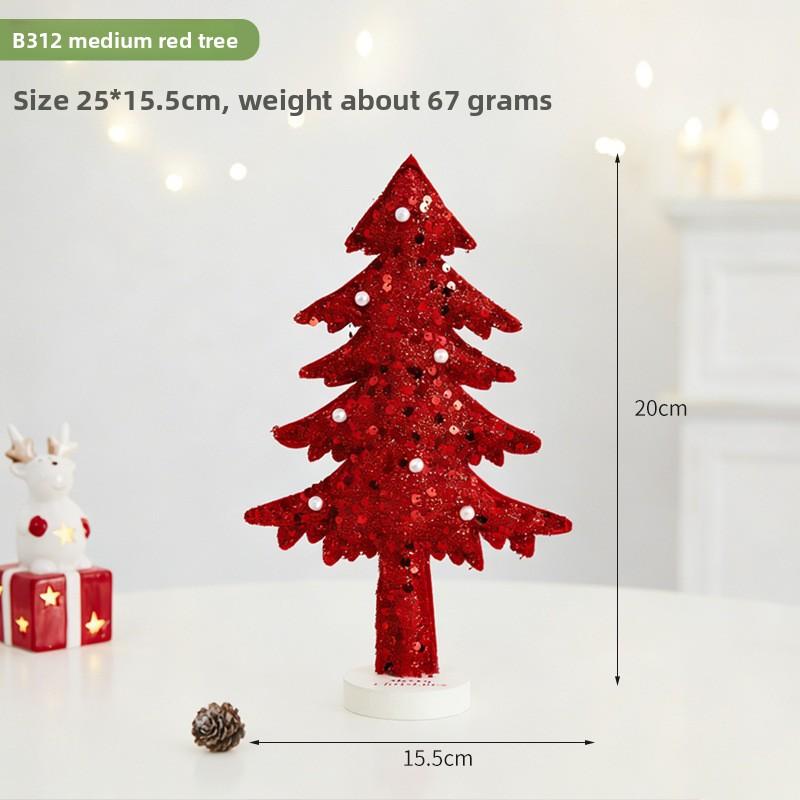 Christmas Table Decoration Items, Atmosphere-sustaining Scene Setting, Arrangement, Non-woven Fabric Three-dimensional Christmas Tree