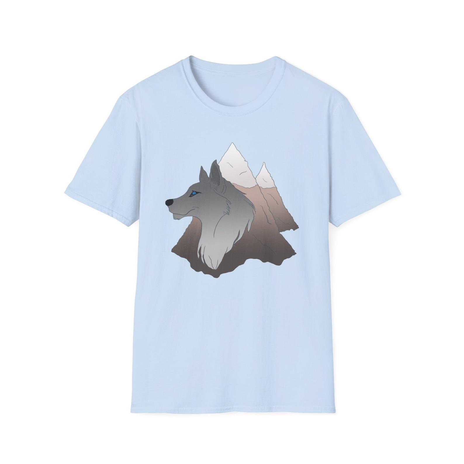 Wolf - Unisex Softstyle T-Shirt 140